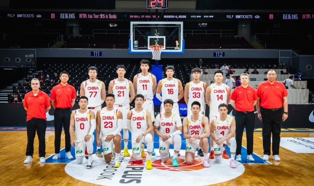 KAIYUN-中国男篮vs中国台北首发：赵睿、贺希宁、朱俊龙、王浩然、胡金秋