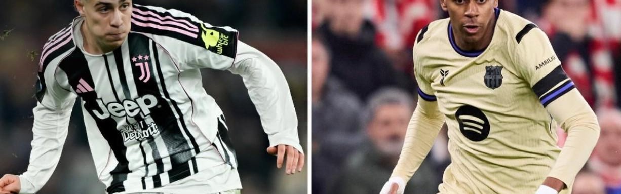 KAIYUN-五大联赛仅此两人，伊尔迪兹和亚马尔本赛季过人65+创造机会50+